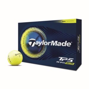 Bolas de Golf TaylorMade TP5 2026 Yellow