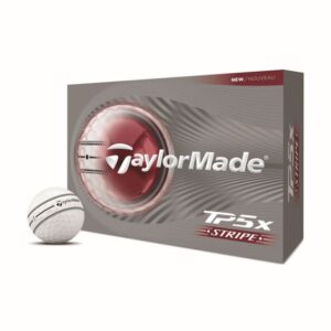 Bolas de Golf TaylorMade TP5X Stripe 2026